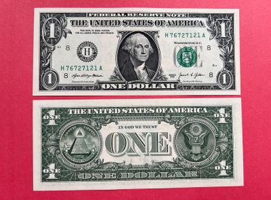 USA  1 Dollar  2021  LETTER  ( H ) St Louis  ( Uncirculated ) .