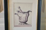 Framed Monochrome Print