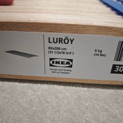 IKEA LUROY Slatted bed base 80x200 cm