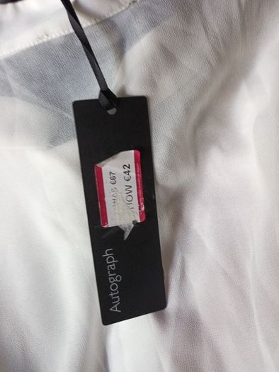 M&S Autograph  White Blouse.    Size 14.  B.N.W.T