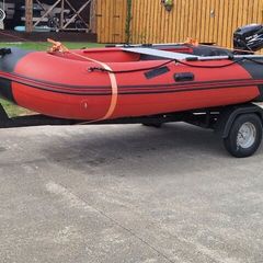 Boat, engine and trailer
