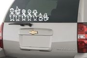 My Family Car Stickers
