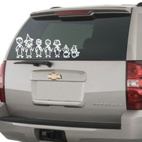 My Family Car Stickers