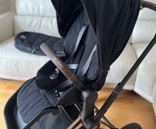 Cybex Priam platinum pushchair with footmuffin