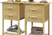 Bamboo Bedside tables Set