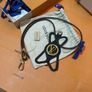 Authentic Louis Vuitton Louise Noir Phone Holder with Monogram Strap Image 10