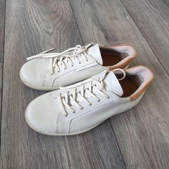 Ecco unisex leather trainers