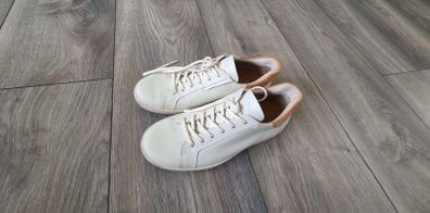 Ecco unisex leather trainers