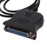 1.2M USB 2.0 Male to 25 Pin DB25 Female Parallel Port Printer Adapter Cables Image 5