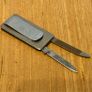 Vintage Barlow Stainless Money Clip Knife and File Image 2