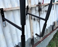 Wall mount bicycle stand
