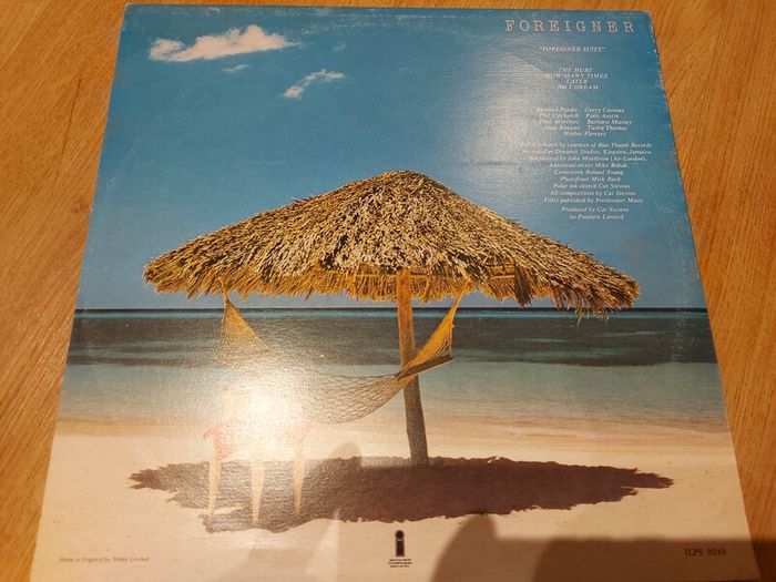 Cat Stevens - Foreigner - Vinyl Record