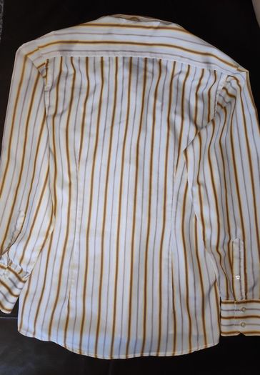 Shirt striped Advise tailored fit vintage Long sleeve Size M