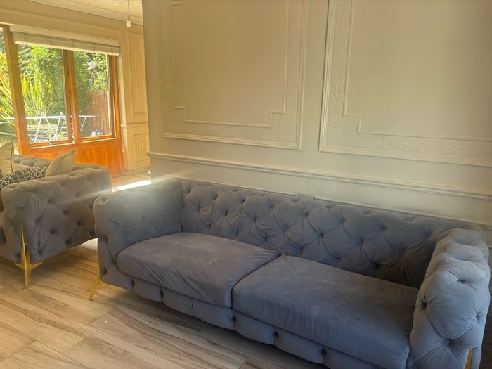 grey 3-2 sofa for sale