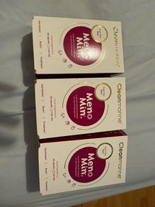 3 boxes of Menomin capsules