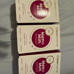 3 boxes of Menomin capsules