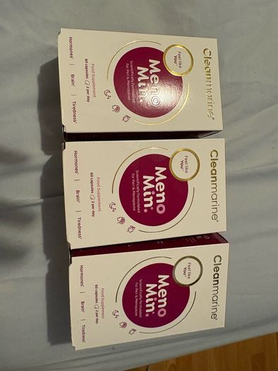 3 boxes of Menomin capsules