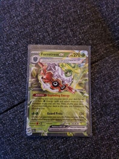 Pokemon Forretress EX Paldea Evolved 005/193