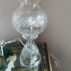 Crystal Tyrone Crystal lamp 33cm tall