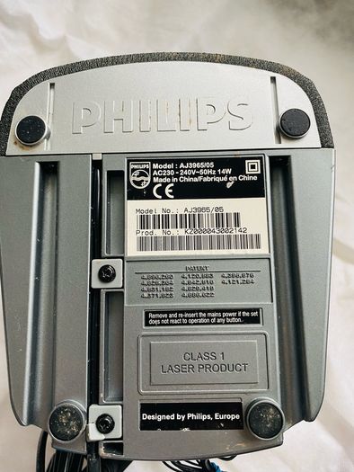 Philips Compact Disc Clock Radio