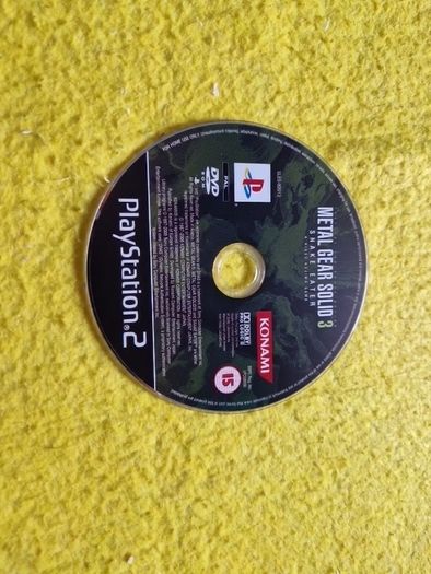 Metal gear solid 3 PlayStation2  ps2 games Original