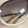 CHANEL shield aviator sunglasses shade gradient lens Image 6