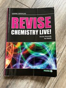 Revise chemistry live: leaving cert revision