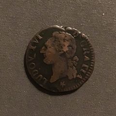 France 1791 Louis XVI Half Sol