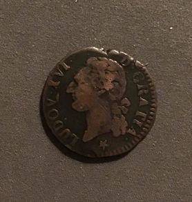 France 1791 Louis XVI Half Sol