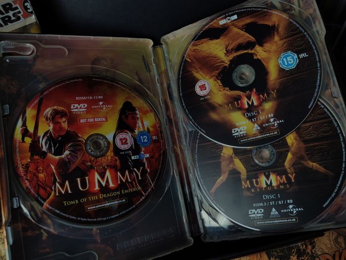 The Mummy: Trilogy ! Steelbook ! 3 Discs ! 2008 !