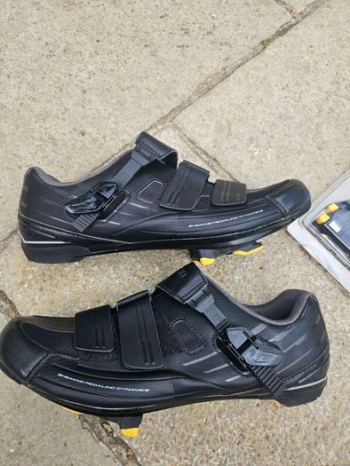 Shimano SP3 Road Shoes w spare new cleats, EU46, Mint
