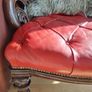 antique leather armchair Image 4
