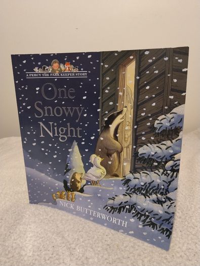 One snowy night by Nick Butterworth book & poster set