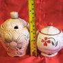 Two vintage honey pots Image 5