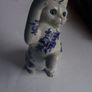Vintage Set of 3 Ceramic cats by Just Cats & Co. Staffordshire - Circa 1980's Image 5