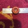 52 India Red Rubber Stops/Buffers cups/pads 1940s Image 3