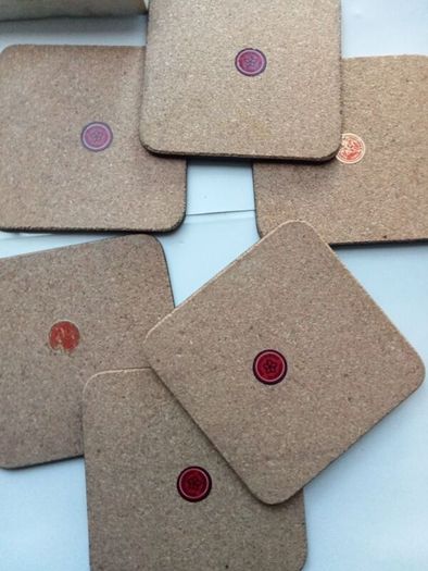 Pimpernel 6 Cork Backed Classic Hunt Coasters
