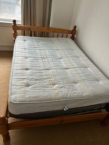 Good Basic Soft Matching Double Mattress - Can Deliver
