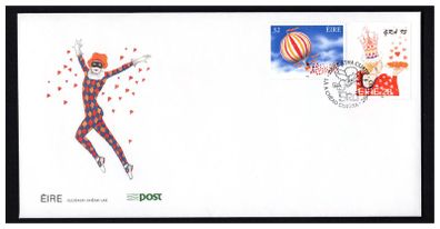 1993 Ireland Love Commemorative Stamps An Post First Day Cover (FDC)