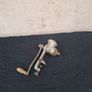 Vintage manual meat grinder postage possible Image 3