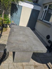 Reconstituted Stone Outdoor Patio Garden Table