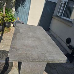 Reconstituted Stone Outdoor Patio Garden Table