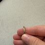 Vintage 9ct Gold Rope Twist Band Ring with Original 1987 Maltese Jeweler Box Image 3
