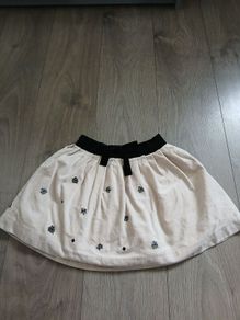 Designer girls velvet  skirt