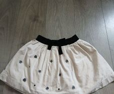 Designer girls velvet  skirt