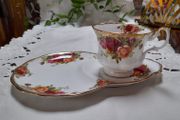 Royal Albert tea cup with plate
