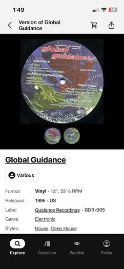 Various Global Guidance 12" vinyl