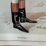 Vintage Framed Repro Print Jockey Fred Webb Wall Art Decor Image 3