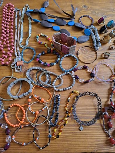 Large Costume Jewellery Bundle 65+ Pieces