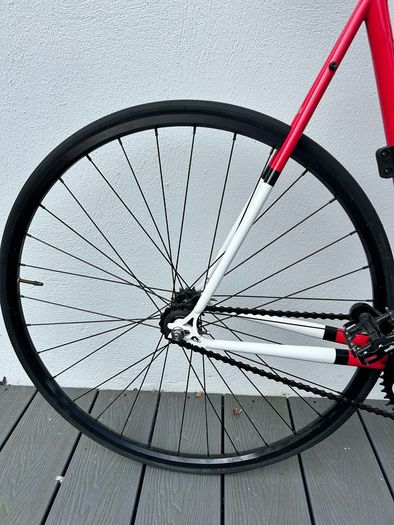 State Bicycle 4130 Montoya Steel Fixie 59cm excellent condition